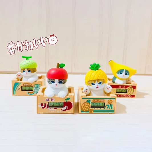 Mofusand Desk Clock Series Blind Box (Fruits)