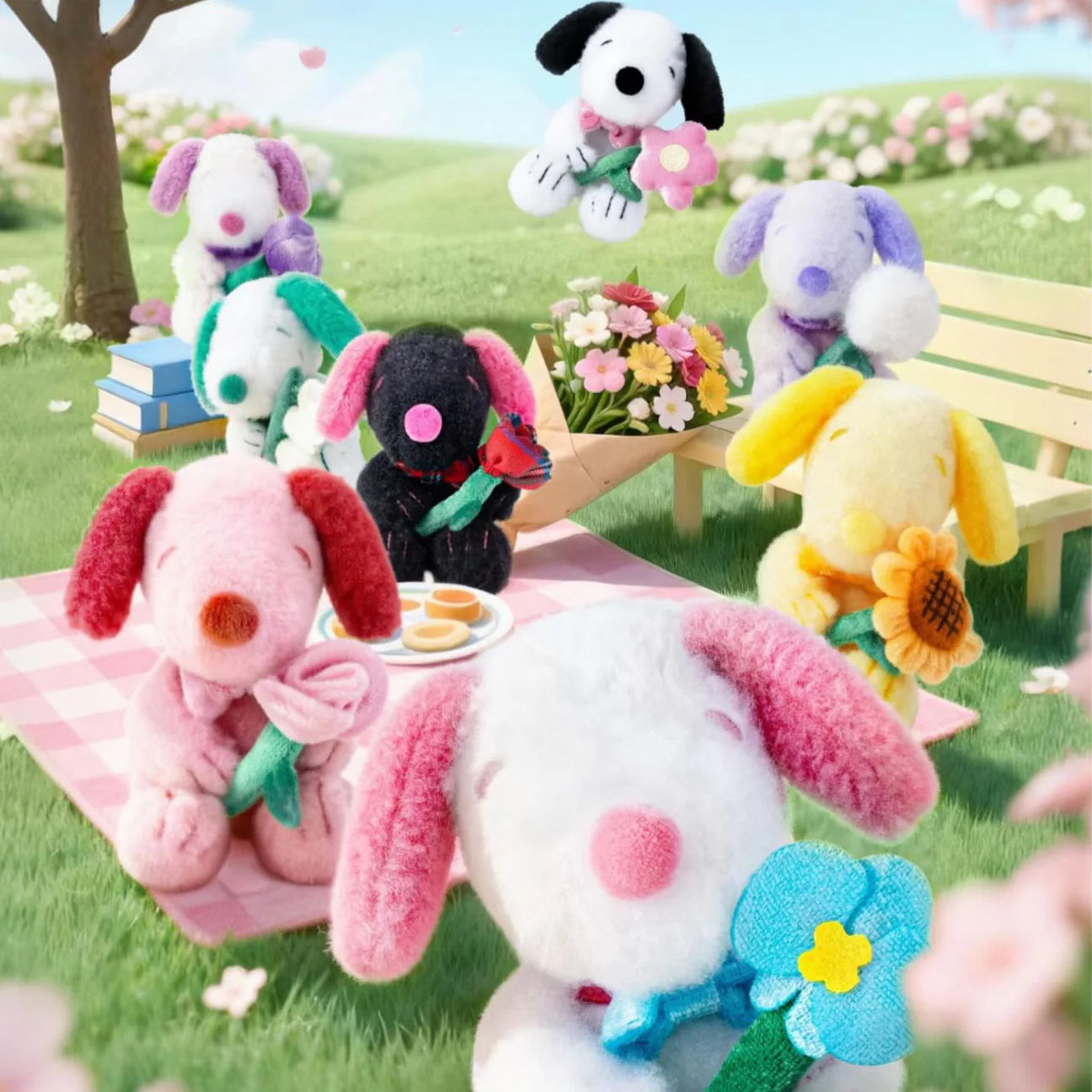 Peanuts Snoopy Flower Gift Series Plush Blind Box