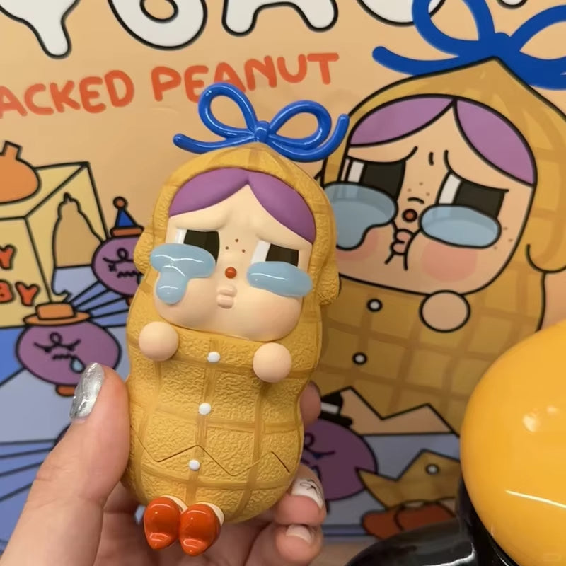 【New】POP MART Crybaby The Cracked Peanut Figure