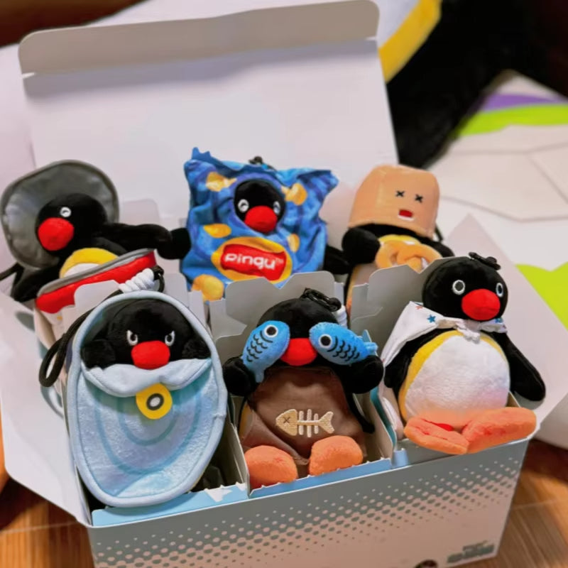 Pingu Hide And Seek Series Pendant Blind Box