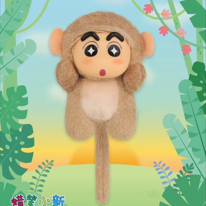 Crayon Shin-Chan Big Tail Series Vinyl Plush Pendant