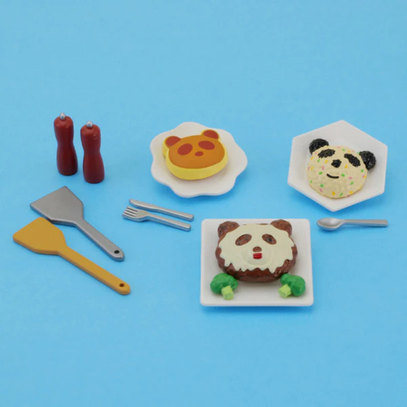 【New】Kenelephant Panda Spoon and Frying Panda Figure Collection
