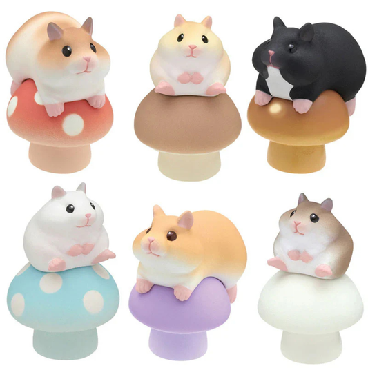 Hamster on Mushroom Blind Box