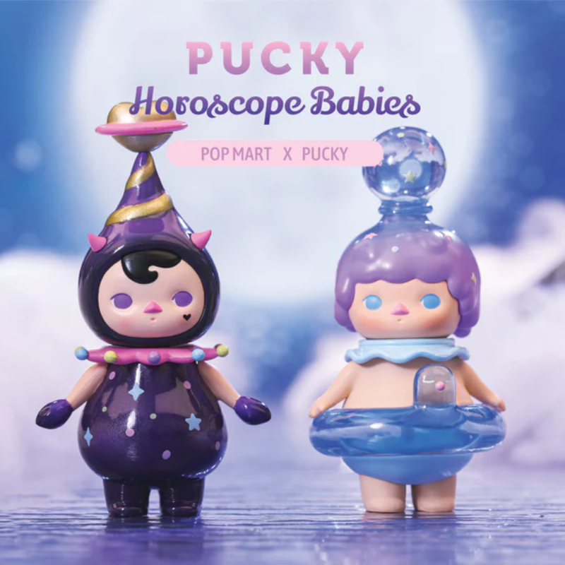 【New】Pop Mart Pucky Horoscope Babies Series Blind Box Figure