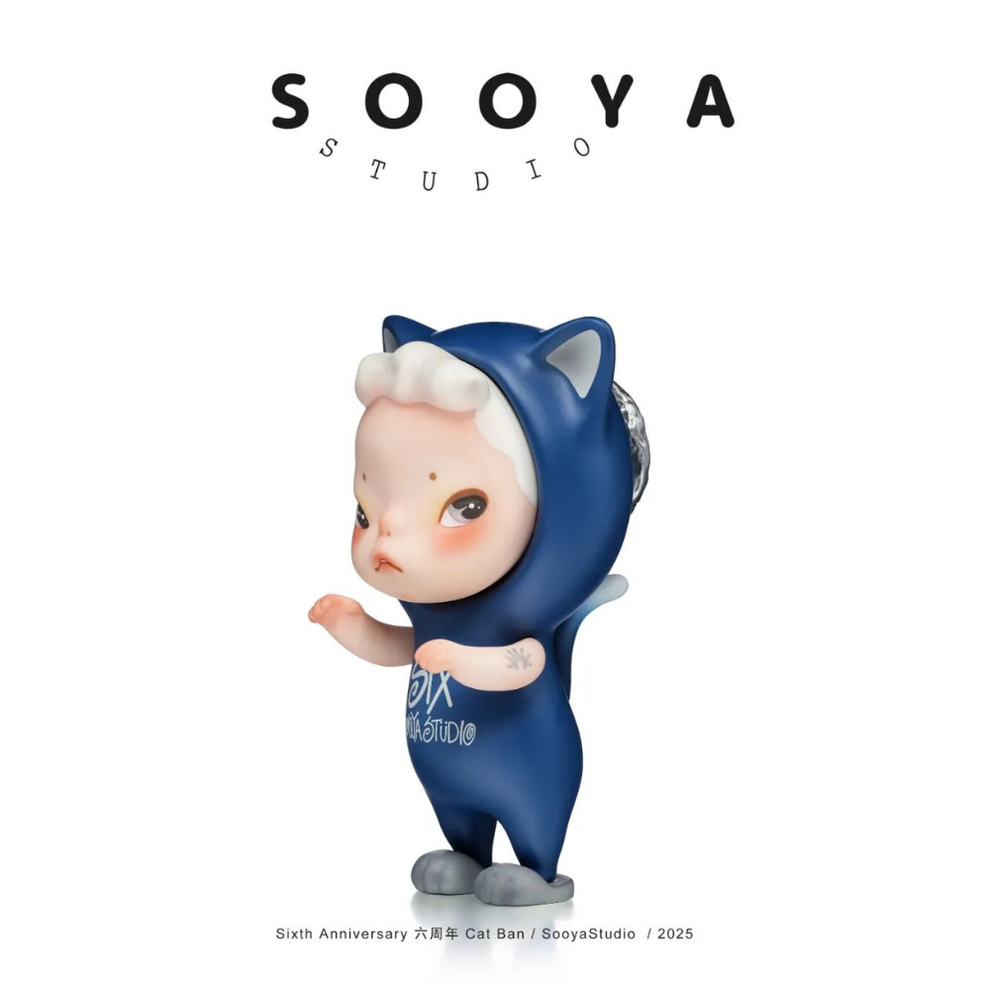 100%】Sooya Studio Sixth Anniversary Cat Ban Figure – Kouhigh Toys