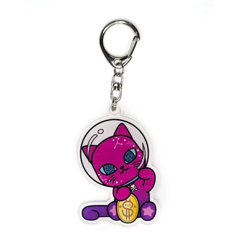 Tokidoki Galactic Cats Acrylic Keychain Blind Box