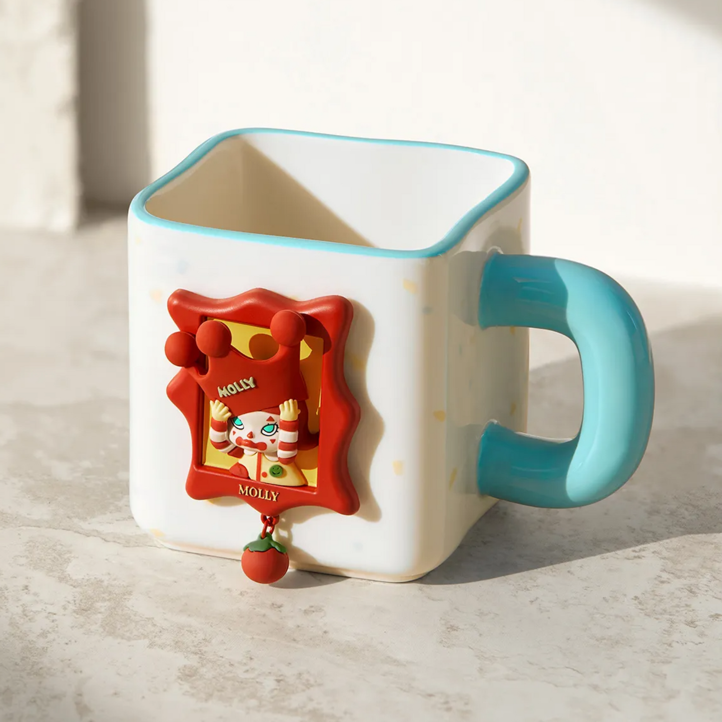 【Limited】Pop Mart MOLLY Anniversary Statues Classical Retro 2 Series-Picture Frame Cup