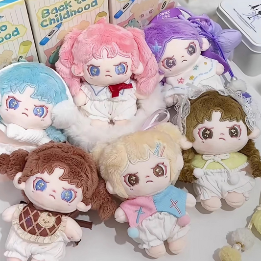 Dora Back To Childhood Series Plush Keychain