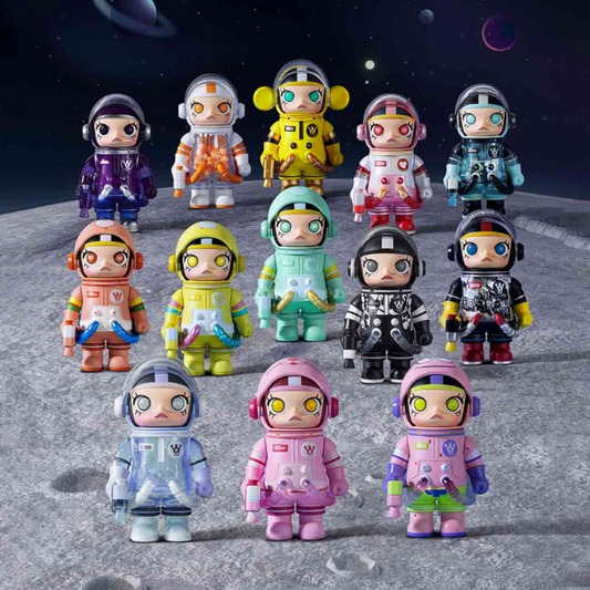 Pop Mart Mega Space Collection 100% Molly Series 2-B Blind Box Random Style