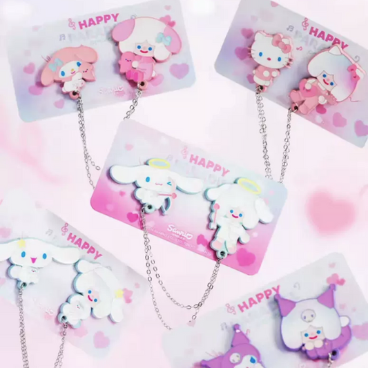F.UN Rico X Sanrio Happy Paradise Present Series Magnet Badges
