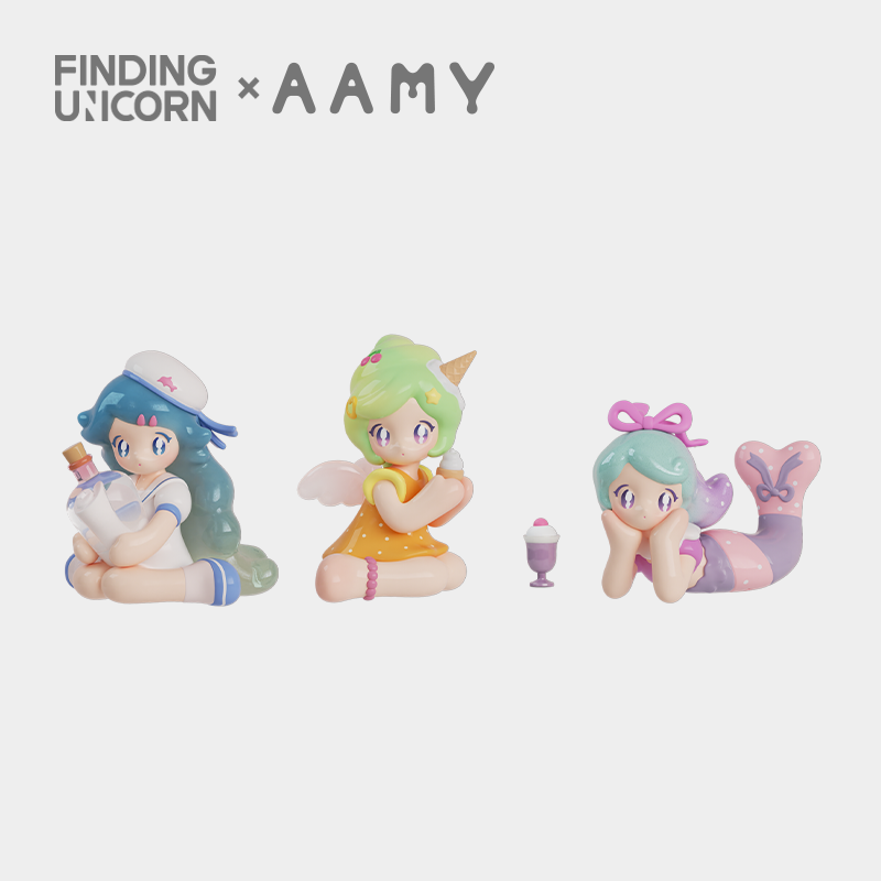 【New】FINDING UNICORN AAMY Mind of the Sea Series Blind Box