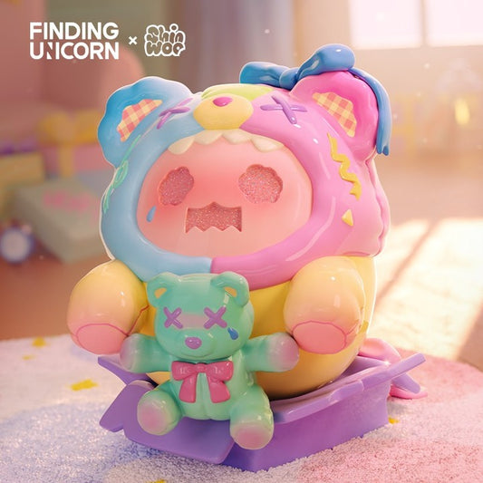 【NEW】F.UN ShinWoo 150% Baby Ghost Bear Blind Figure