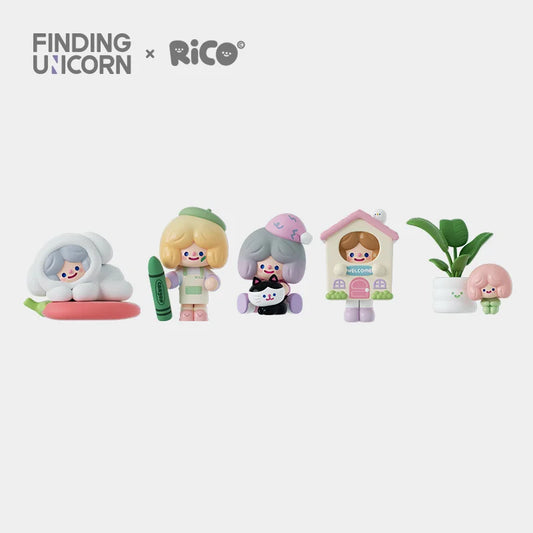 【New】 Finding Unicorn RiCO Happy Room Tour Series Blind Box