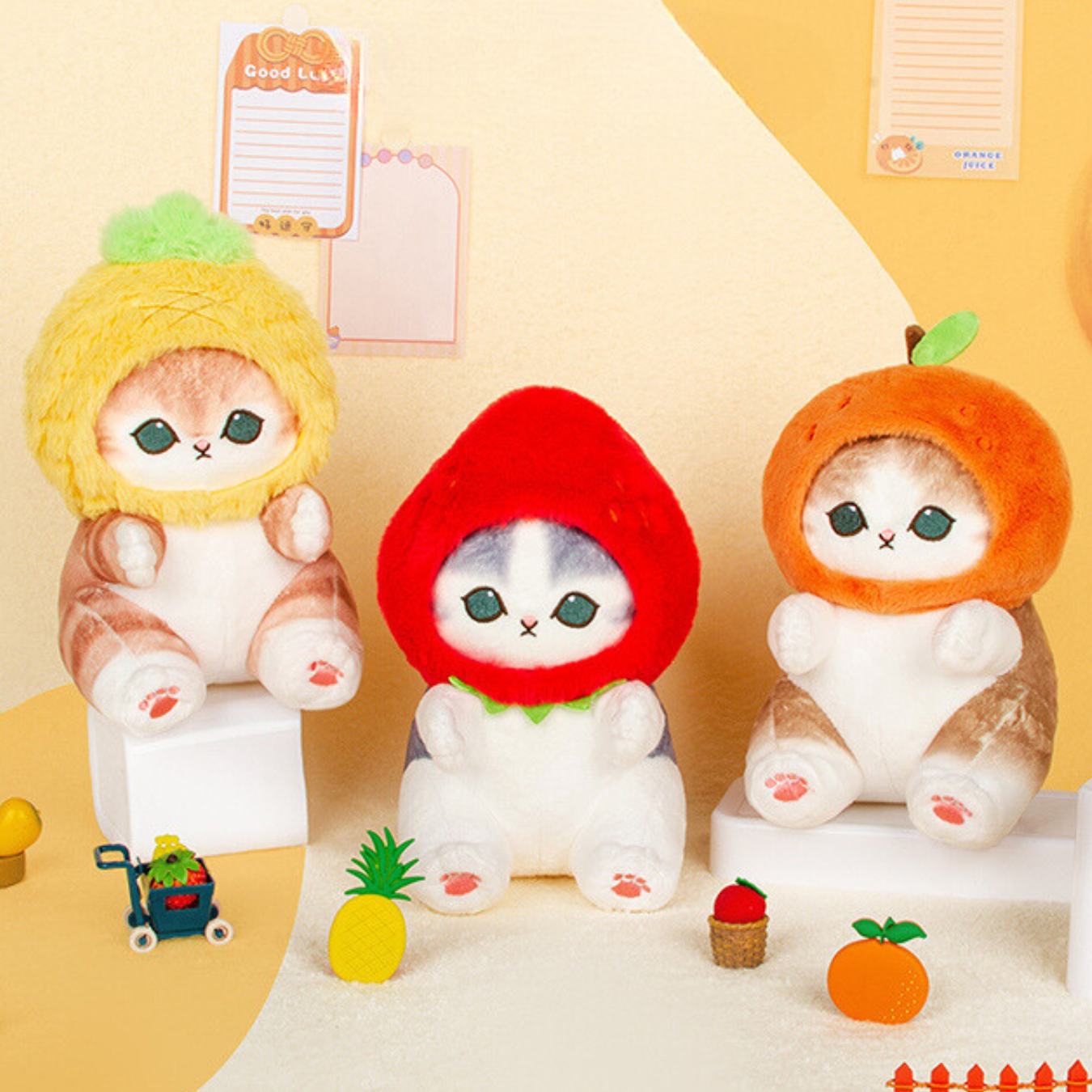 Mofusand: Fruit Series Plushies (20cm/9in_3Styles)