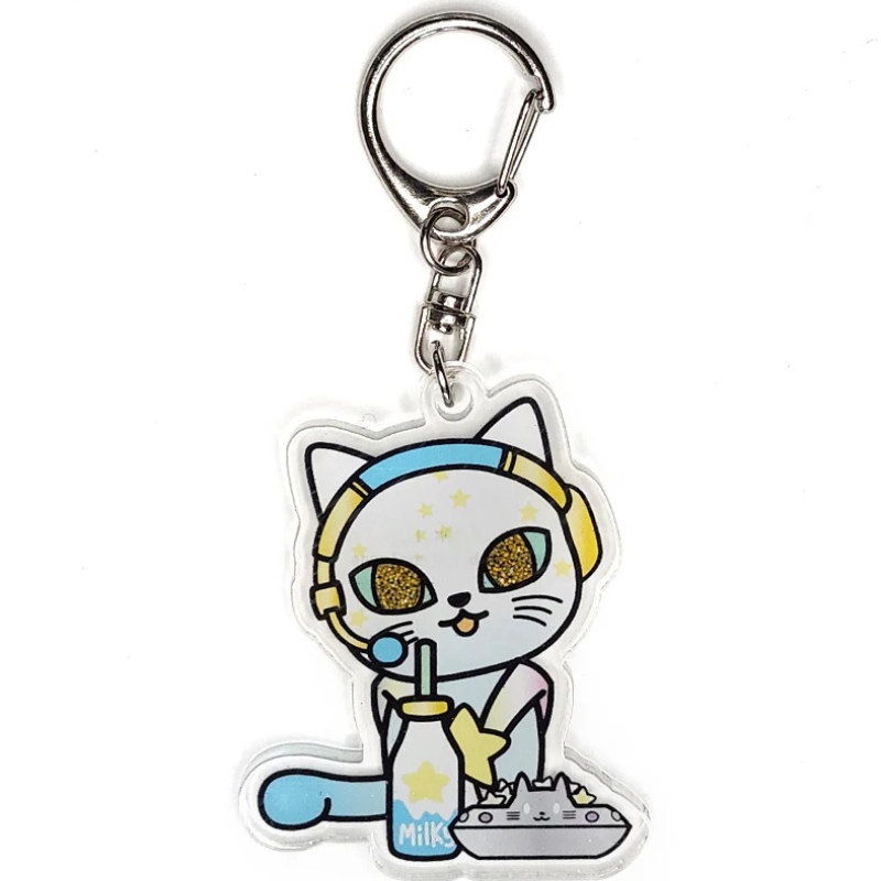 Tokidoki Galactic Cats Acrylic Keychain Blind Box