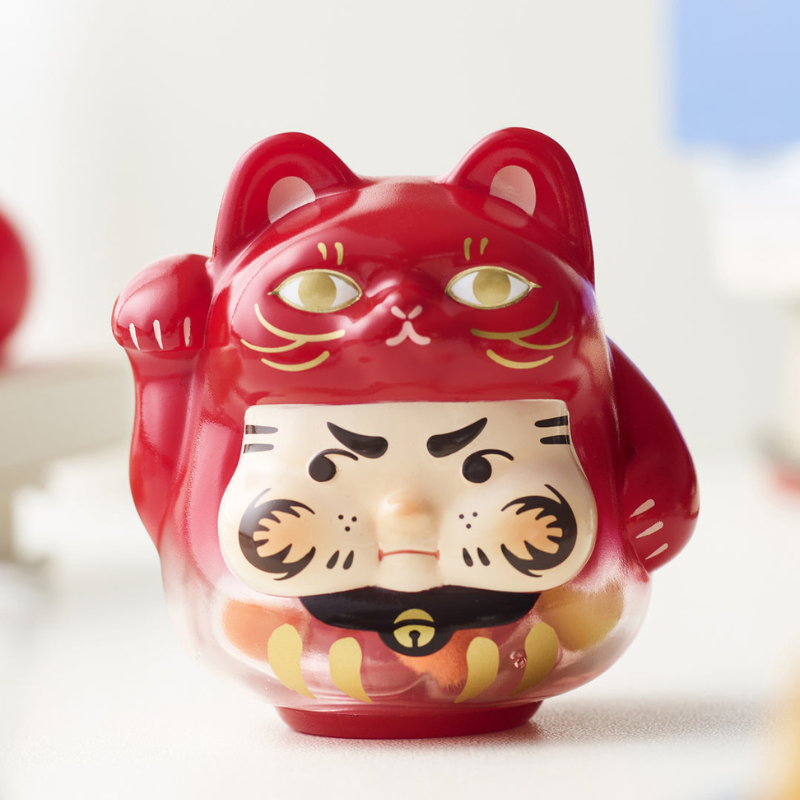 PP X MONSTER Lucky Kitten Daruma Blind Box