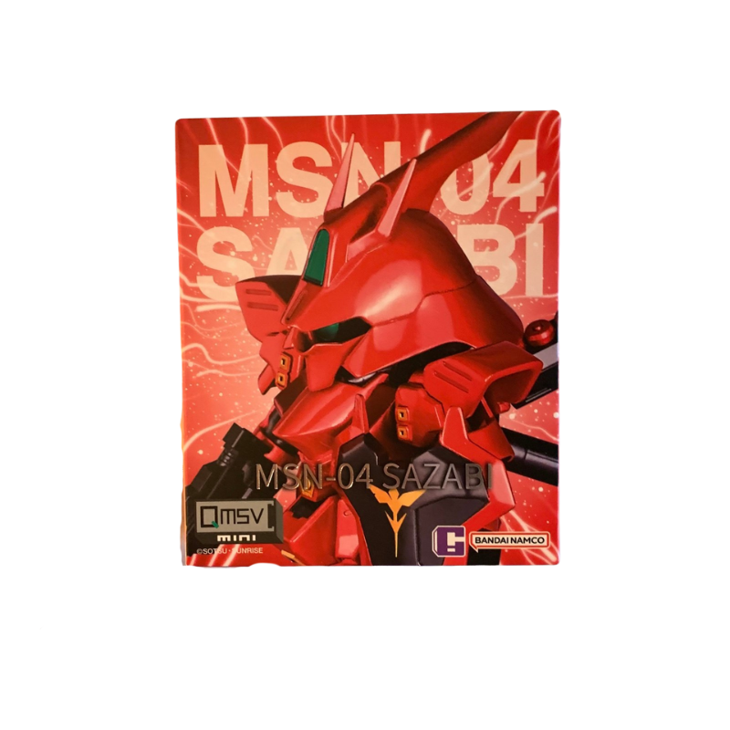 Bandai Gundam - QMSV MINI MSN-04 SAZABI Series Blind Box