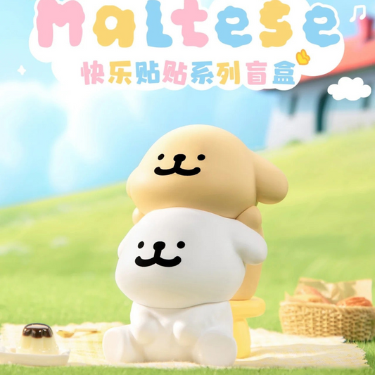 【Open Box】Maltese Happy Snuggling Series - Cheerful Piling