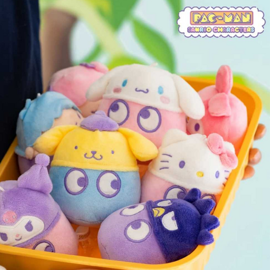 Sanrio Pac-Man Plush Series Blind Box Random Styles