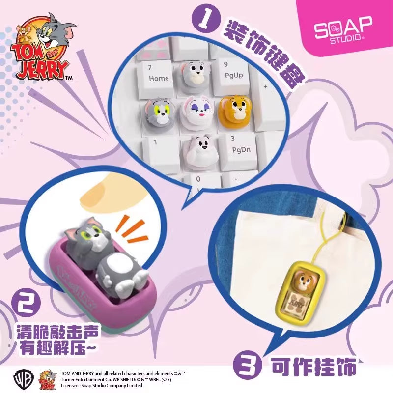 Soap Studio Tom and Jerry Keycaps