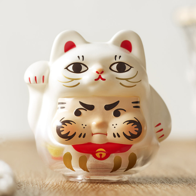 PP X MONSTER Lucky Kitten Daruma Blind Box