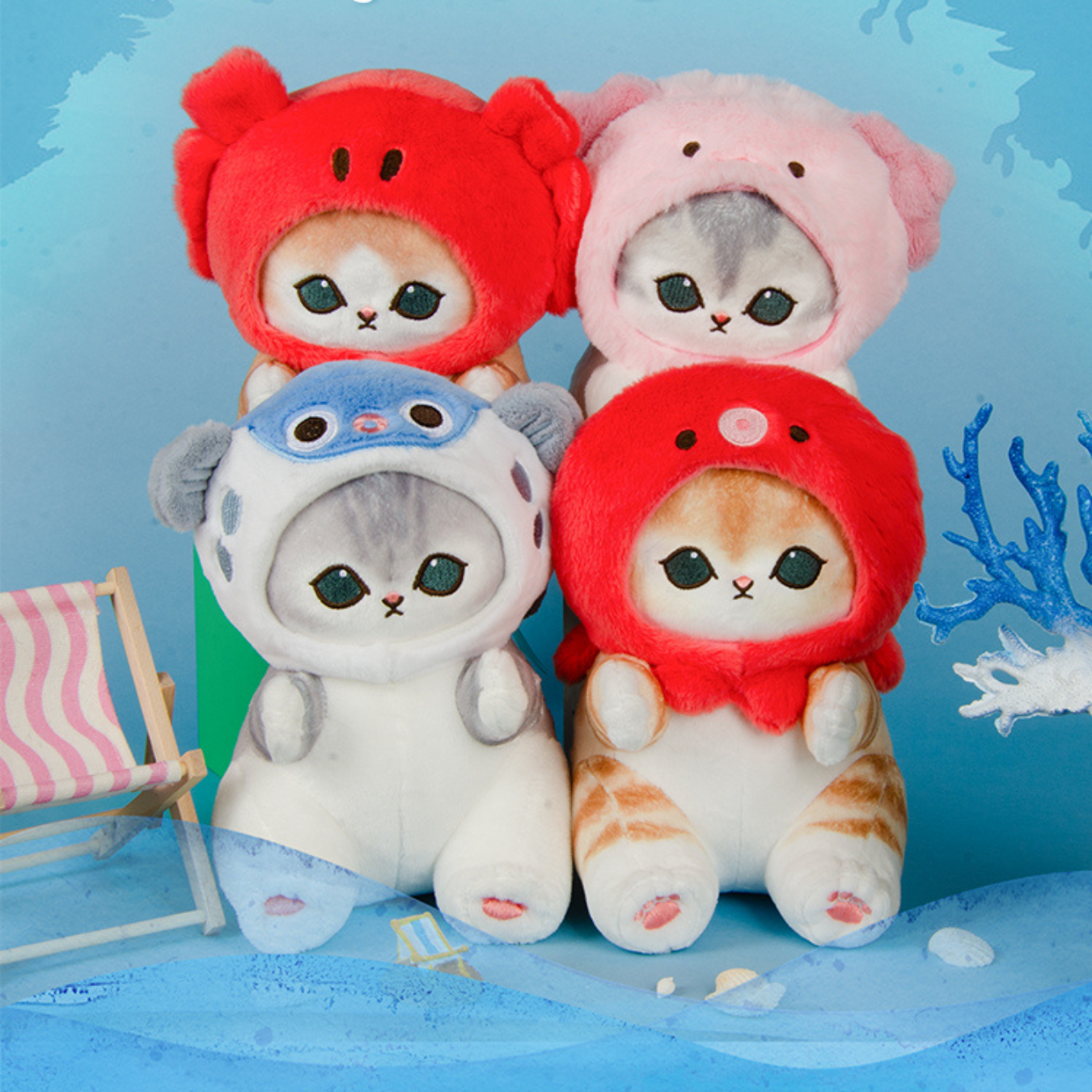 Mofusand: Marien Series Plushies (20cm/9in_3Styles)