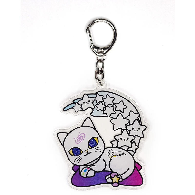 Tokidoki Galactic Cats Acrylic Keychain Blind Box