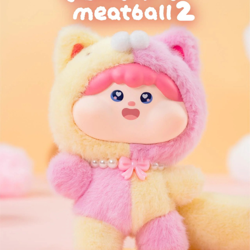 Fluffy Meatball 2 Series Plush Blind Box