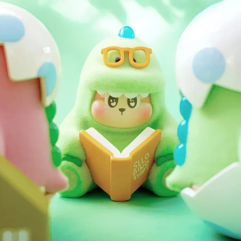 【NEW】The SLLO Fluffy Dino Series Blind Box