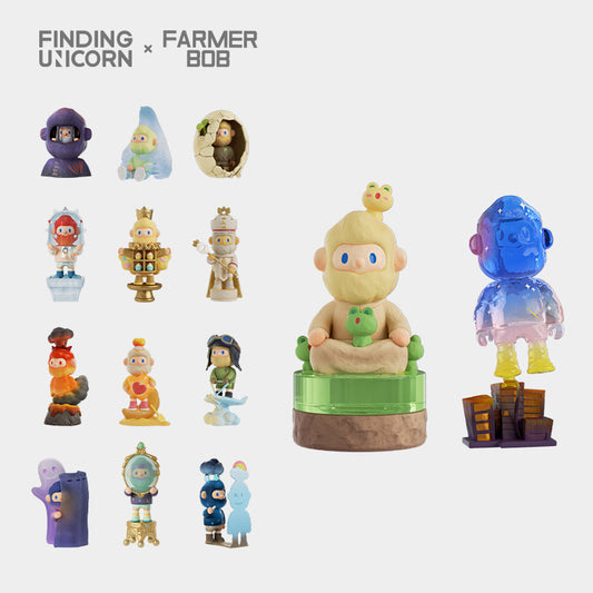 【NEW】Finding Unicorn Farmer Bob Feeling You Series Blind Box
