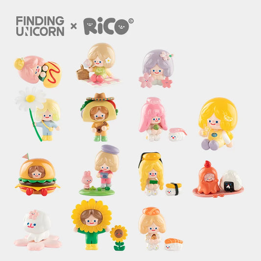 【New】Finding Unicorn RiCO Happy Picnic Together Series Blind Box