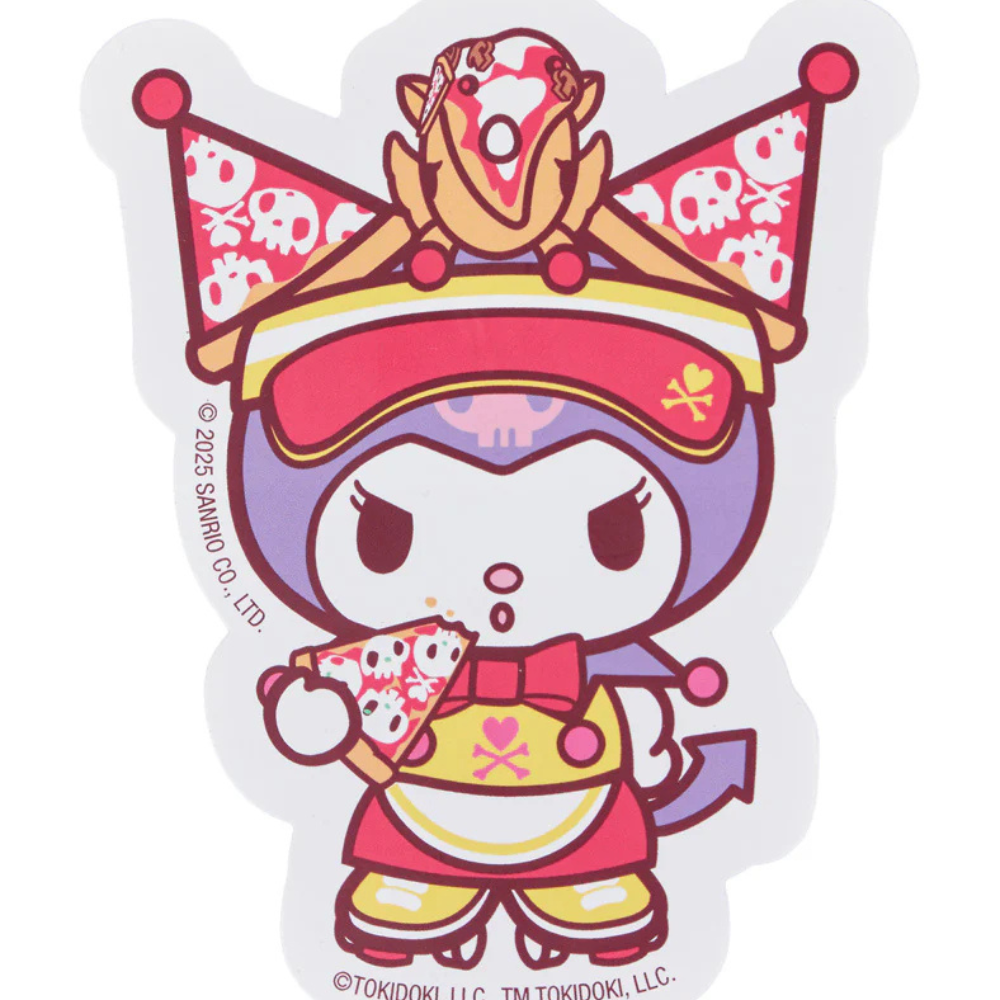 Tokidoki x HKF Fast Food Large Stickers