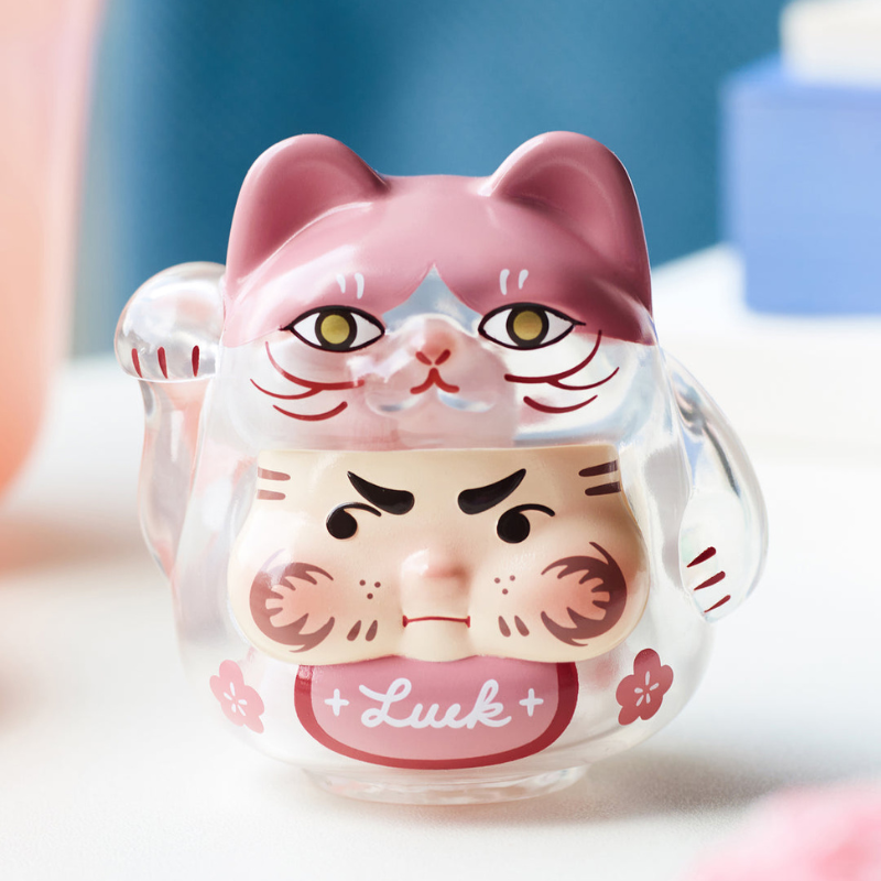 PP X MONSTER Lucky Kitten Daruma Blind Box