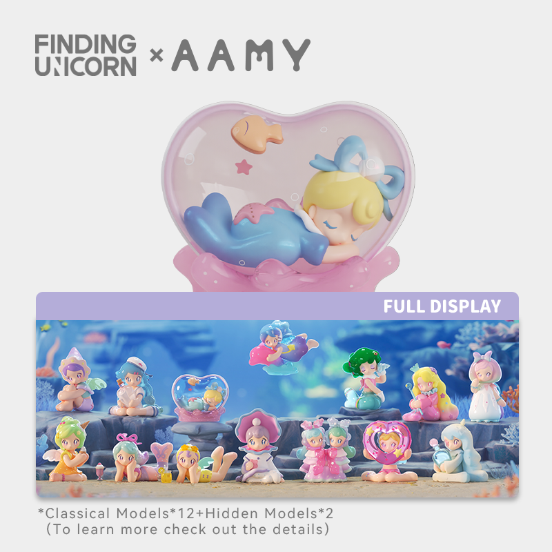 【New】FINDING UNICORN AAMY Mind of the Sea Series Blind Box