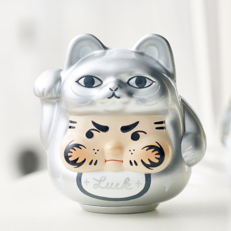 PP X MONSTER Lucky Kitten Daruma Blind Box