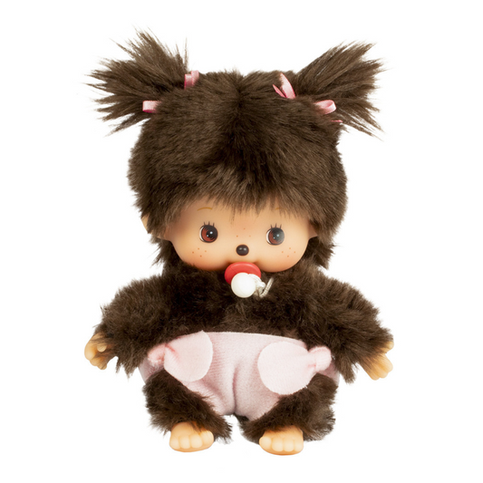 Sekiguchi Monchhichi Classic Bebichhichi Plush Toy - Girl