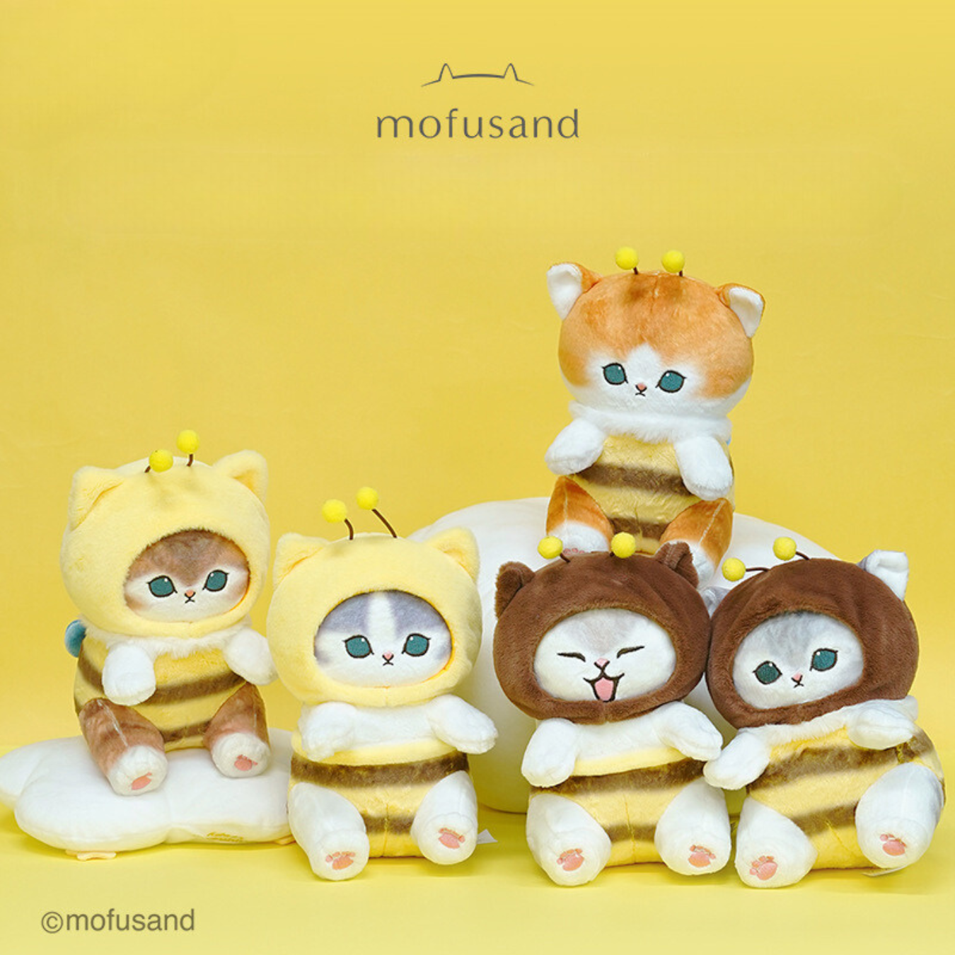 Mofusand: Bee Fairy Series Plush (23cm/9inches_2Styles)