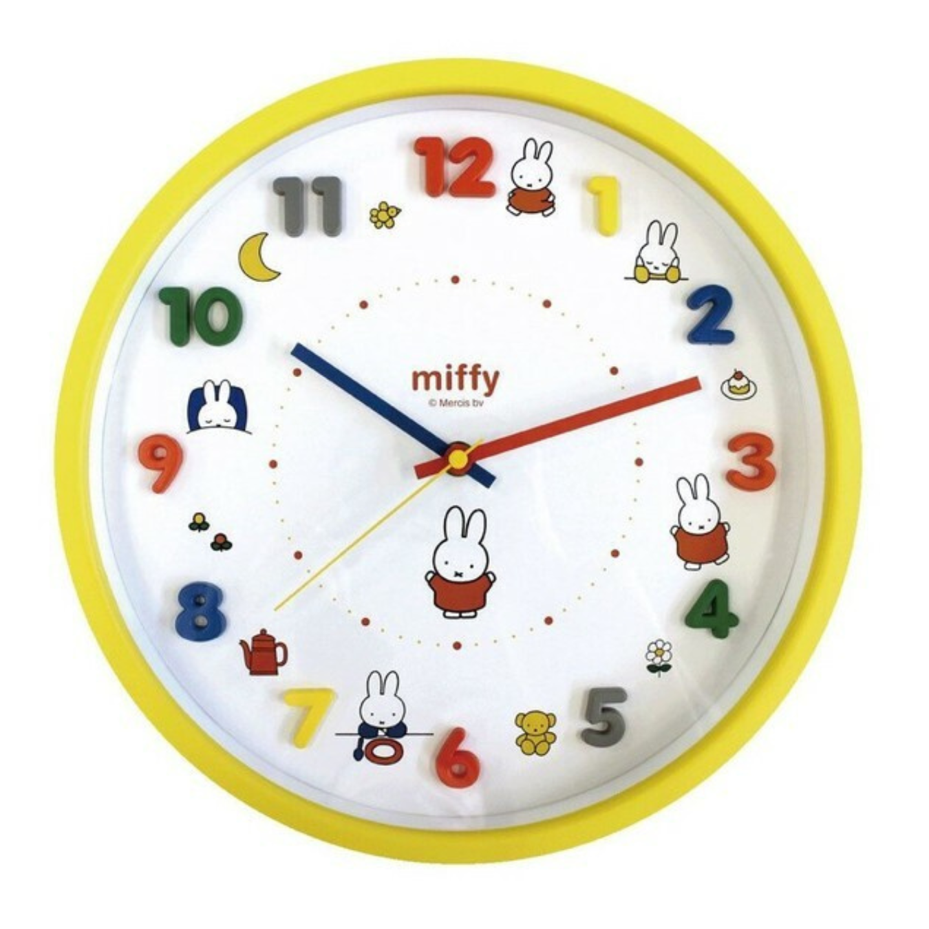 Miffy icon Wall Clock Colorful