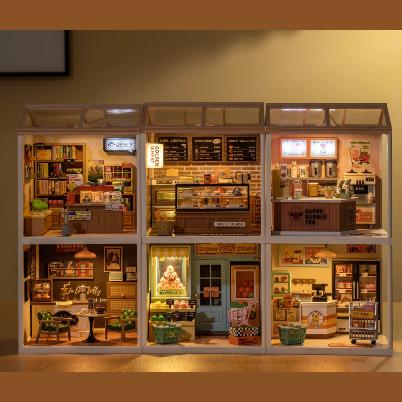 Rolife: Super Store Series Breeze Time Cafe House DIY Kit