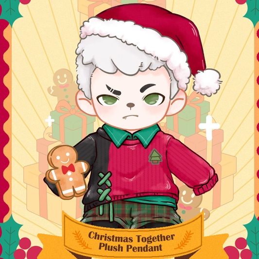 【Limited Pre-Order】Rayan Christmas Together Plush Pendant - S