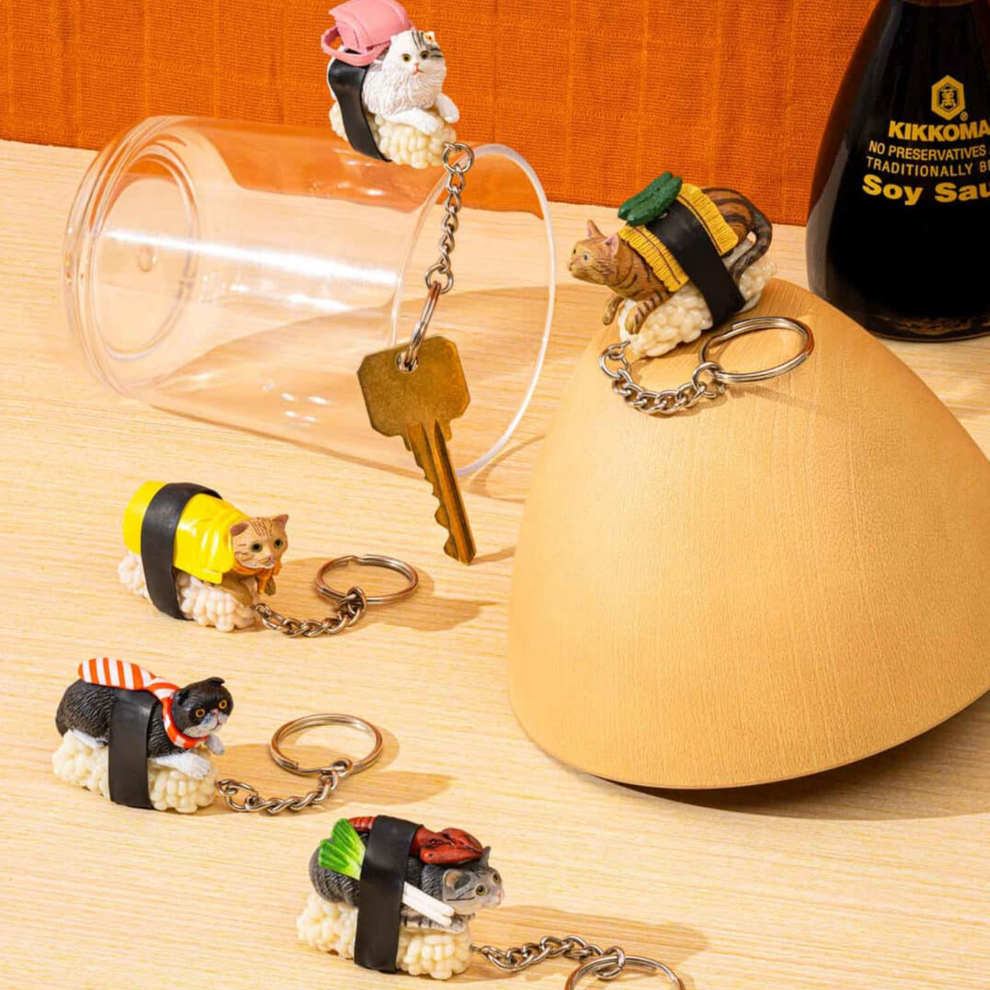 Sushi Cat (Nekozushi) Series #1 Keyring Blind Box – Kouhigh Toys