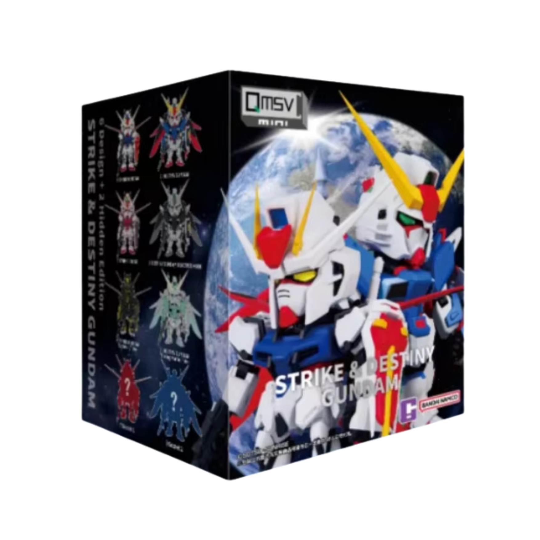 Gundam QMSV Strike Mini & Destiny Bandai Figure Box Blind