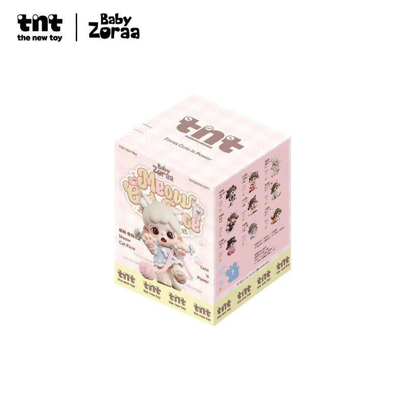 Zoraa 喵呜（ミャウ）·猫颜社（ネコカオシャ）mini ブラインドボックス Zoraa Meow Cat Face Mini Series Blind Box – Momoku