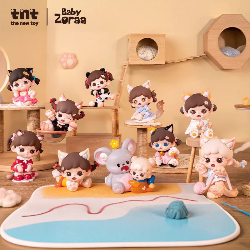 Zoraa Meow Cat Face mini Series Blind Box