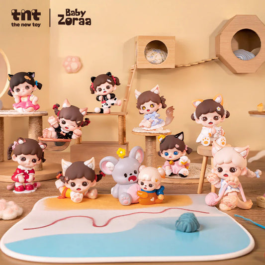 Zoraa Meow Cat Face mini Series Blind Box