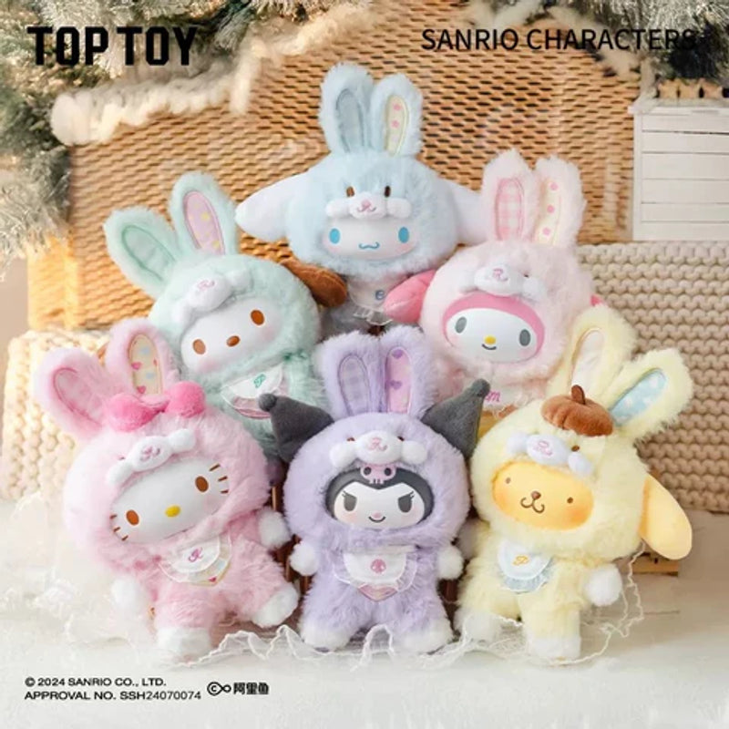 【NEW】TOP TOY Sanrio Elf Bunny Baby Series Vinyl Face Plush