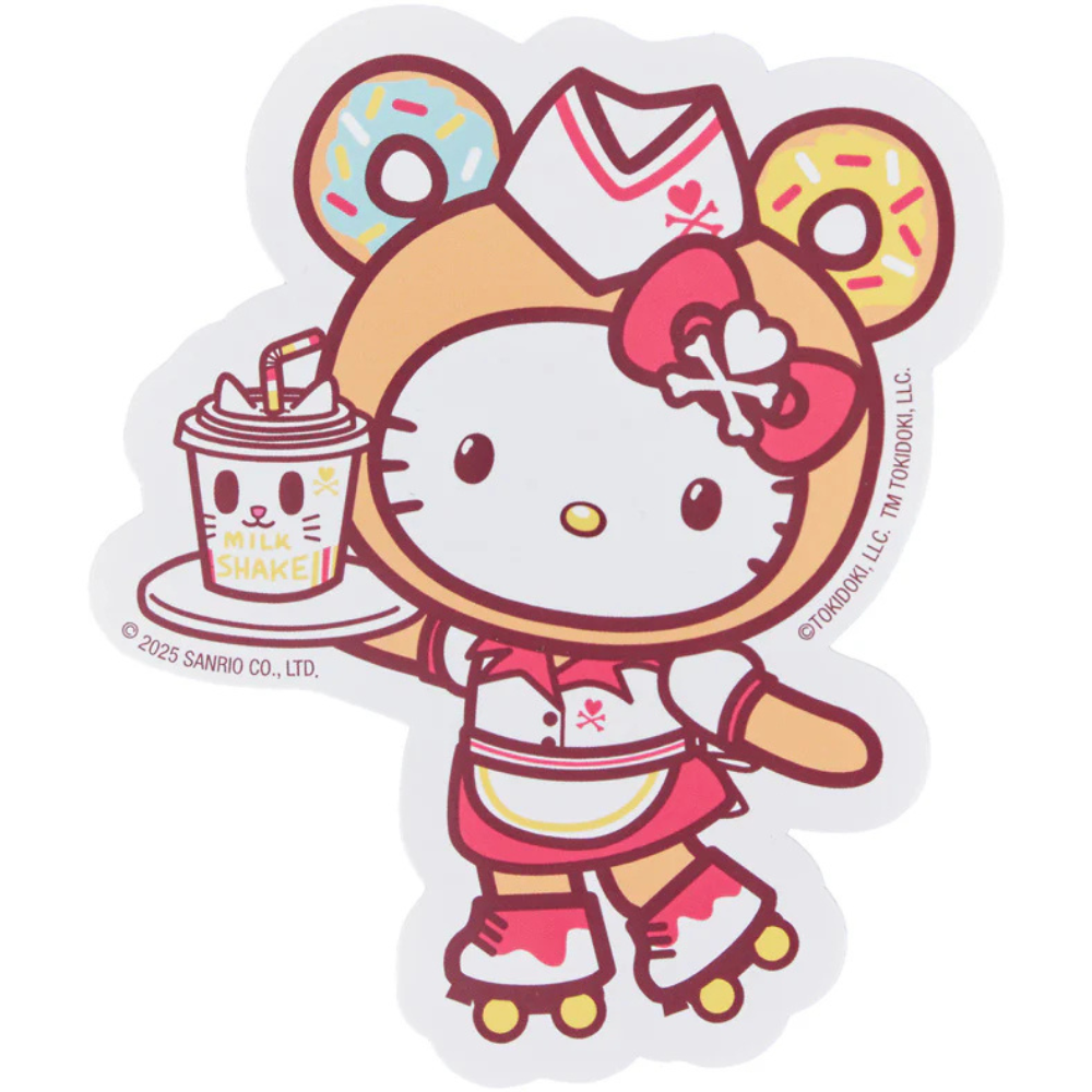 Tokidoki x HKF Fast Food Large Stickers