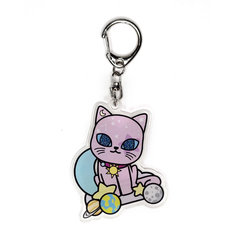 Tokidoki Galactic Cats Acrylic Keychain Blind Box