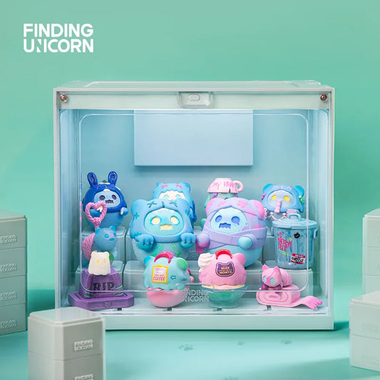 【NEW】Finding Unicorn Game Box Display Case (Cyan)