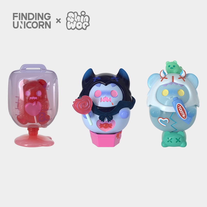 【New】Finding Unicorn ShinWoo Vampire Candy Shop Series Blind Box